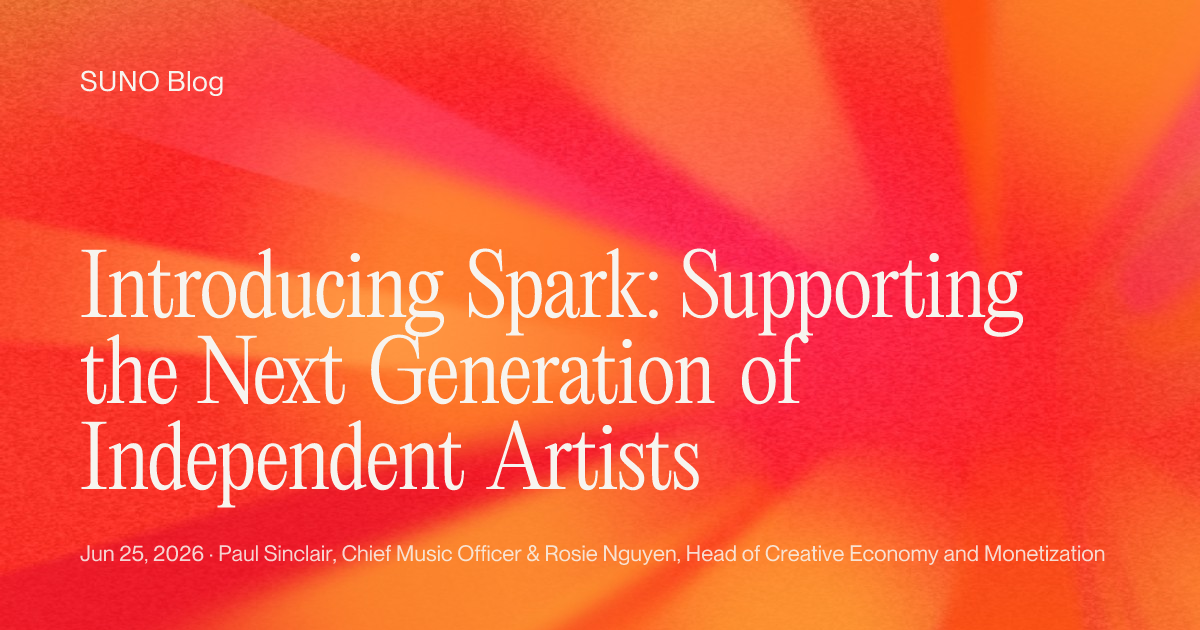 Introducing Spark: Supporting the Next Generation of Independent Artists