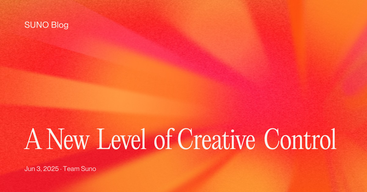 A New Level of Creative Control